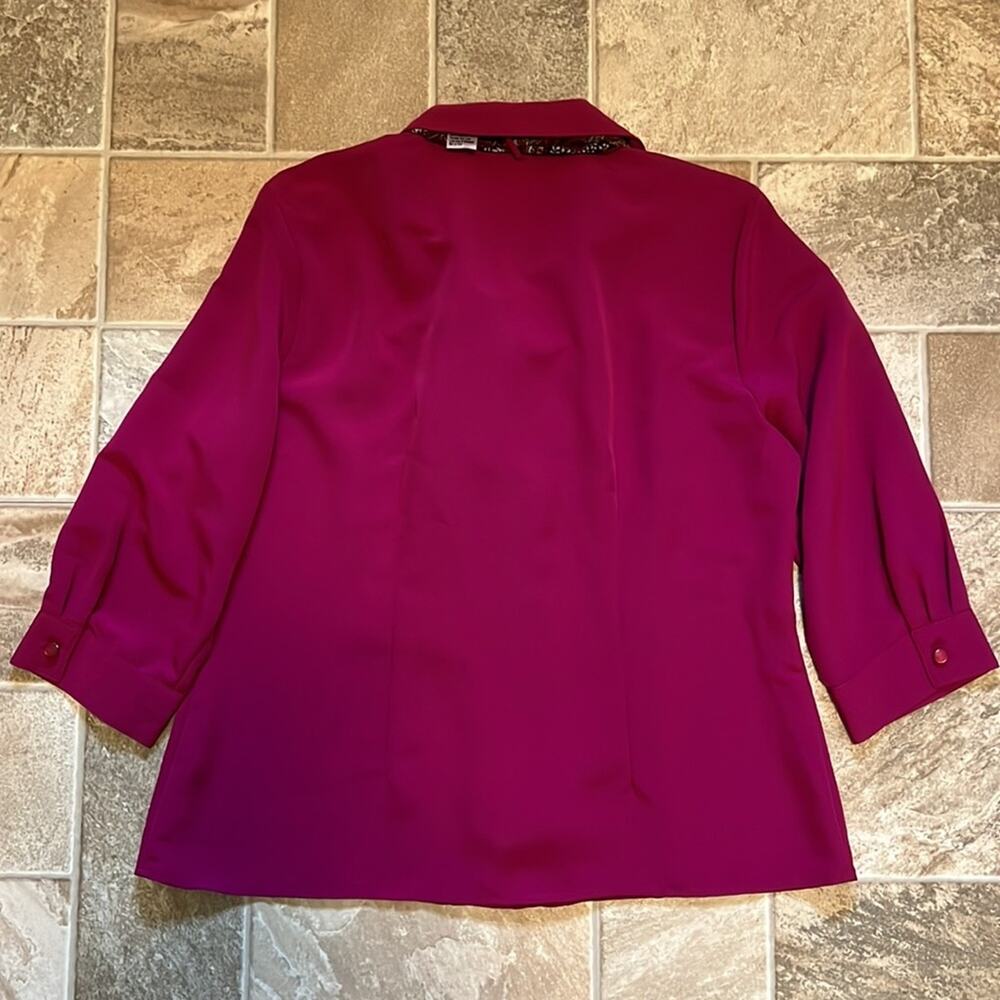 NWT Kim Rogers Blouse - Picture 5 of 6